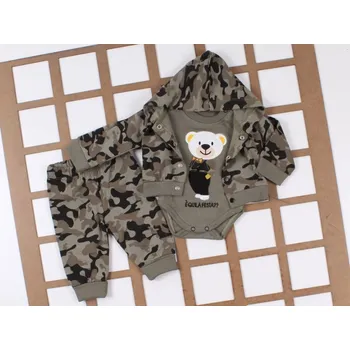 Kojenecká souprava Dětská tepláková souprava Maskáče 68