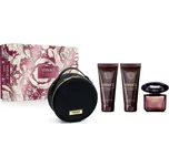 Versace Crystal Noir Versace Crystal Noir parfémovaná voda 90 ml + sprchový a koupelový gel 100 ml + parfémované tělové mléko 100 ml + kosmetická taška 1 ks