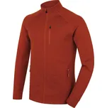 HUSKY ALOU M brown merino mikina Velikost: XL
