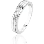 JVD Precizní stříbrný prsten se zirkony SVLR1299XJ6B 56 mm + 2 měsíce na vrácení zboží