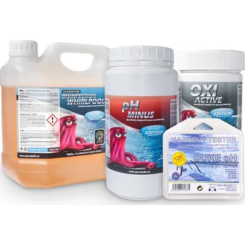 Bazénová chemie Balíček chemie Premium – bezchlorová sada pro vířivky