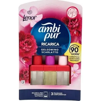 Osvěžovač vzduchu Náhradní náplň Ambi Pur Lenor 3Volution Scarlet Jasmine, 20 ml