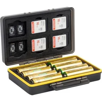 Ochrana fotoaparátu a videokamery STABLECAM JJC Multifunkční úložný box na baterie a karty PE_1SD1153