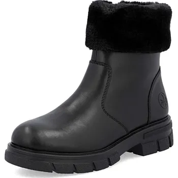 Dámská obuv Dámská kotníková obuv RIEKER Z9188-00 černá W5 36