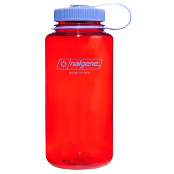 Láhev Nalgene Wide-Mouth Sustain 1000 ml, Marmalade Orange