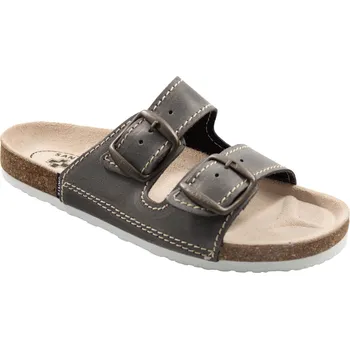 Pracovní obuv SANTÉ D/21/N / Dámské zdravotní korkové pantofle - antracit 36