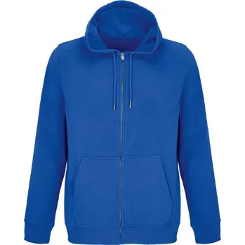 Pánská mikina SOL´S CALIPSO / Unisex mikina s kapucí z těžké bavlny - royal blue S