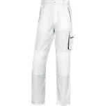 DELTA M6PAN / Pánské univerzální pracovní kalhoty - bílá-šedá XS