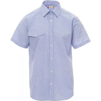 Pánská košile PAYPER SPECIALIST SUMMER 001280-0366 / Letní pánská košile s krátkým rukávem - sky blue XXXL