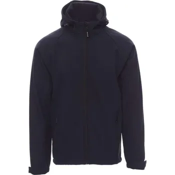 Pánská mikina PAYPER GALE 001044-0355 / Pánská softshellová bunda s kapucí - navy blue M