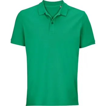 Pánská móda SOL´S PEGASE / Unisex polokošile z těžké bavlny - spring green XL