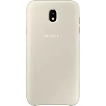 Pouzdro na mobilní telefon SAMSUNG Dual Layer Cover zadní kryt pro Samsung Galaxy J7 (2017) zlatá (EF-PJ730CFEGWW)