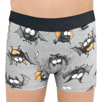 Pánské oblečení Boxerky Cornette Boxer700/154-Bat Barva: 154, Velikost: 134-140