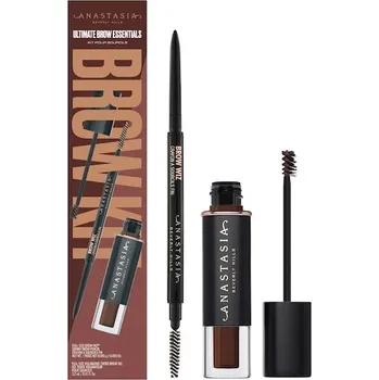 Tužka na obočí Anastasia-Beverly-Hills Oci Eyebrow-colourUltimate Brow Essentials Kit Wiz Skinny Pencil 0,085 gr. Dark Brown + Volumizing Tinted Gel 3,2 ml 1 Stk. (865,00 Kč / 1 ks.)