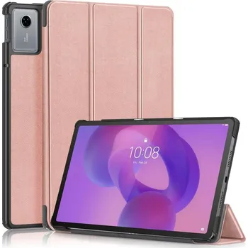 Pouzdro na tablet VSECHNONAMOBIL 116917 LEATHER Zaklápěcí kryt pro Lenovo Idea Tab / Tab K11 Gen2 růžovo-zlatý