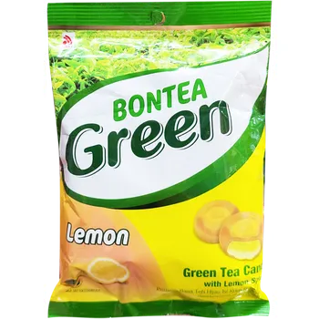 Bonbon Bonbony se zeleným čajem a citrónem Bontea 135 g