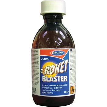Průmyslové lepidlo Deluxe Materials Roket Blaster - náhradní náplň aktivátoru 250ml