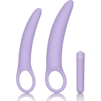 Vaginální silikonové vibrační dilatátory Isabelle Set 2 ks