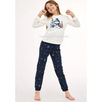 Dívčí oblečení CORNETTE Dívčí pyžamo 978/189-SnowyDay Barva: 189, Velikost: 134-140