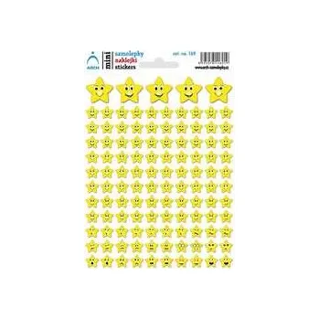 samolepka Samolepky "Hvězdičky" žluté,rychlé dodání