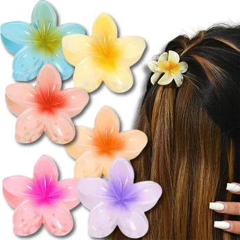 Camerazar Havajský květinový klip - sada 6 kusů