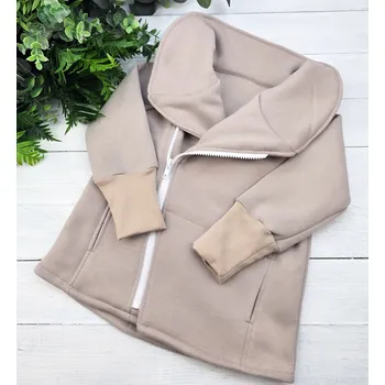 Dívčí mikina Kulišárny Kabátek WARM - křivák MOCCA VELIKOST: 122