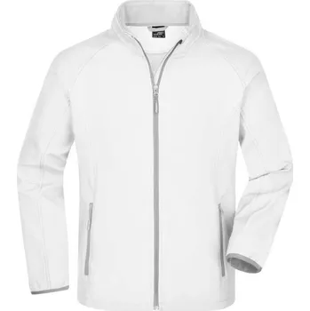 Pánská softshellová bunda DAIBER JN 1130 / Pánská softshellová bunda - white/white XXXL