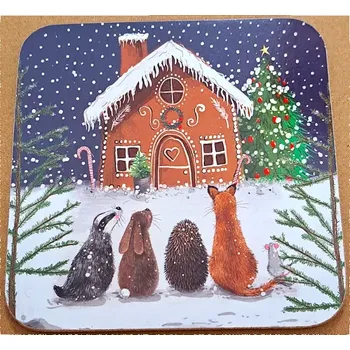 Podložka pod misku Podložka, podtácek Gingerbread House, Alex Clark (Podložka zajíček, liška, ježek, jezevec)
