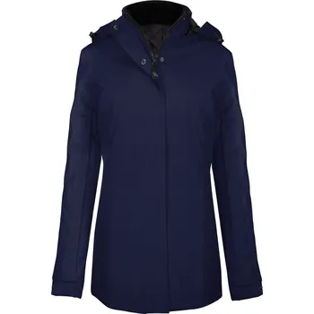 Dámská bunda KARIBAN VINTAGE PARKA K6108 / Dámská zimní bunda - navy XS