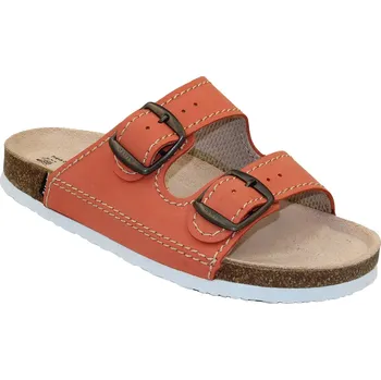 Pracovní obuv SANTÉ D/203 / Dětské zdravotní korkové pantofle - losos 32