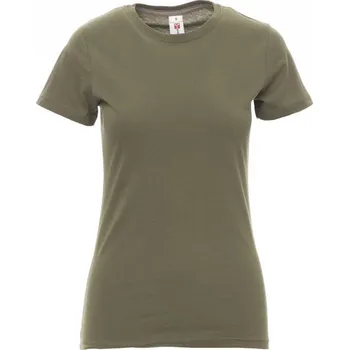 Dámské tričko PAYPER SUNSET LADY 000466-0030 / Dámské tričko s krátkým rukávem - military green S