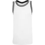 BUILD YOUR BRAND BY 009 / Pánské síťované tílko - white/black M