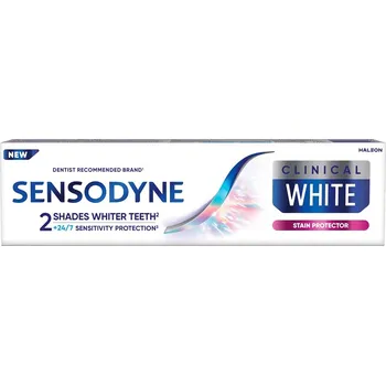 zubní pasta Sensodyne Clinical White Stain Protector bělící zubní pasta 75ml