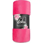 Luxusní mikroplyšová deka ME UNI SLEEP 150x200 Tmavě růžová 300g