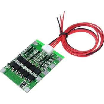 RC vybavení Ochranný obvod a balancér pro 4 Li-Ion články 18650, proud do 30A