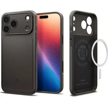 Spigen Thin Fit MagSafe ochranný kryt pro Apple iPhone 17 Pro Max gunmetal (ACS10276)