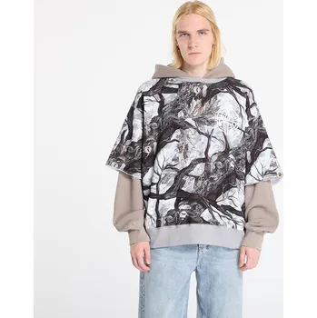 Pánská mikina Mikina A BATHING APE Tree Edge Camo Layered Pullover Hoodie UNISEX White XXL