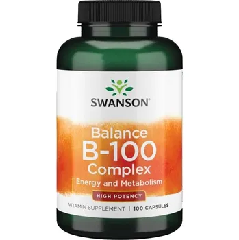 Swanson Balance B-100 Complex, Vysoce potentní, 100 kapslí