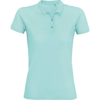 SOL´S PLANET / Dámská polokošile z bio bavlny - arctic blue XS