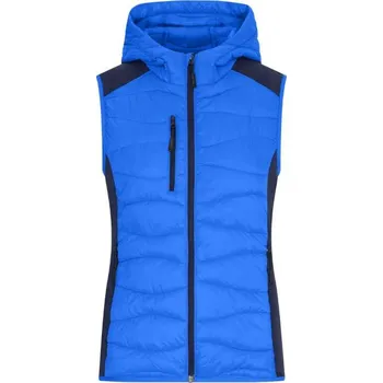 Dámská vesta DAIBER JN 1327 / Dámská strečová fleecová vesta - blue/navy L