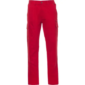 Pánské kalhoty PAYPER FOREST 000166-0066 / Pánské pracovní kalhoty do pasu - červená M