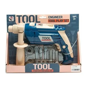 Dětská dílna Dětská vrtačka se sadou nářadí (11 dílů)