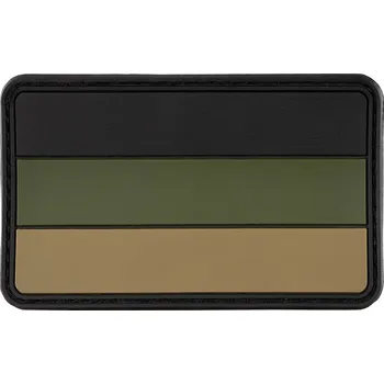 Nášivka MFH Nášivka vlajka NĚMECKA velcro plastová bojová ZELENÁ