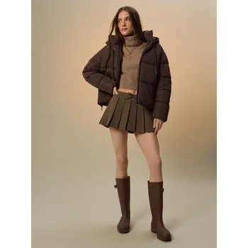 Dámské oblečení Prošívaná zimní bunda - M - House - hnědý - 684EW-88X