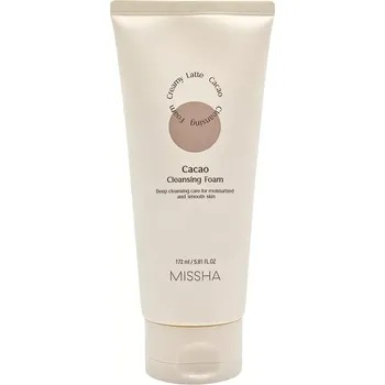 MISSHA Creamy Latte Cacao Cleansing Foam - Čisticí pěna s kakaem