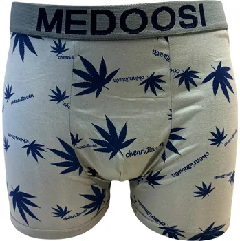 Pánské kraťasy Pánské elastické boxer šortky šedé Z063-84 Velikost: 6XL