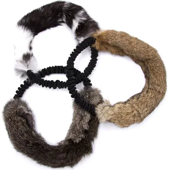 Hračka pro psa Hračka pro psa s králičí kožešinou – kruh