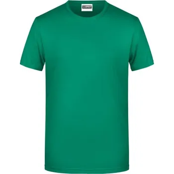 Pánská móda DAIBER JN 8008 / Pánské tričko z bio bavlny - irish green M