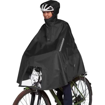 Pláštěnka Cyklistické pončo Tatonka Bike Poncho Velikost: S / Barva: černá