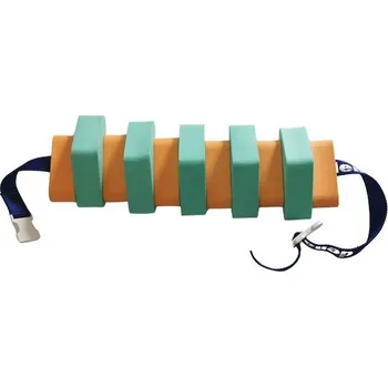 Plovací pás Plavecký pás 1000 ZELENÝ, zeleno-oranž.